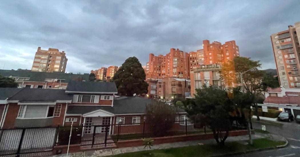 Reporte del clima: Lluvias en la tarde de Bogotá 8 de septiembre