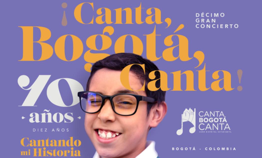 Concierto en conmemoración a los 10 años del coro Canta, Bogotá Canta