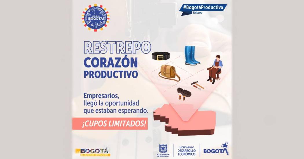 Convocatoria para potenciar los negocios del barrio el Restrepo Bogotá