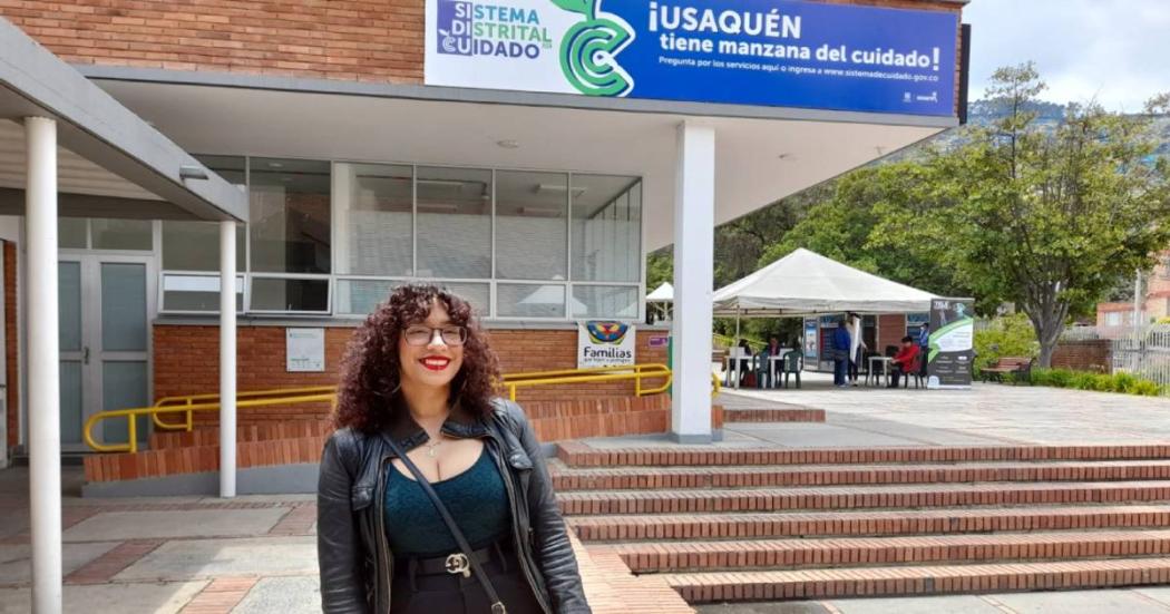 Historia de Karina Rangel, beneficiaria Manzana Cuidado de Usaquén 