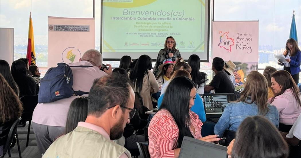 Estrategia de Bogotá Por la Niñez, reconocida en atención a migrantes