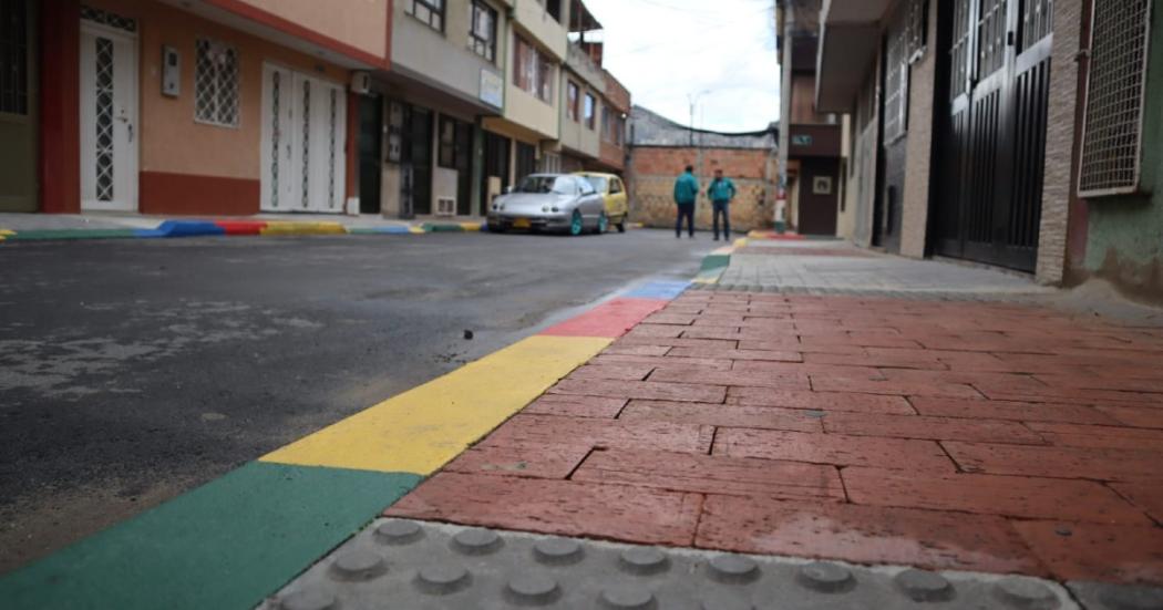 Barrio Tibabita recibió andenes, calles nuevas y más obras en Usaquén