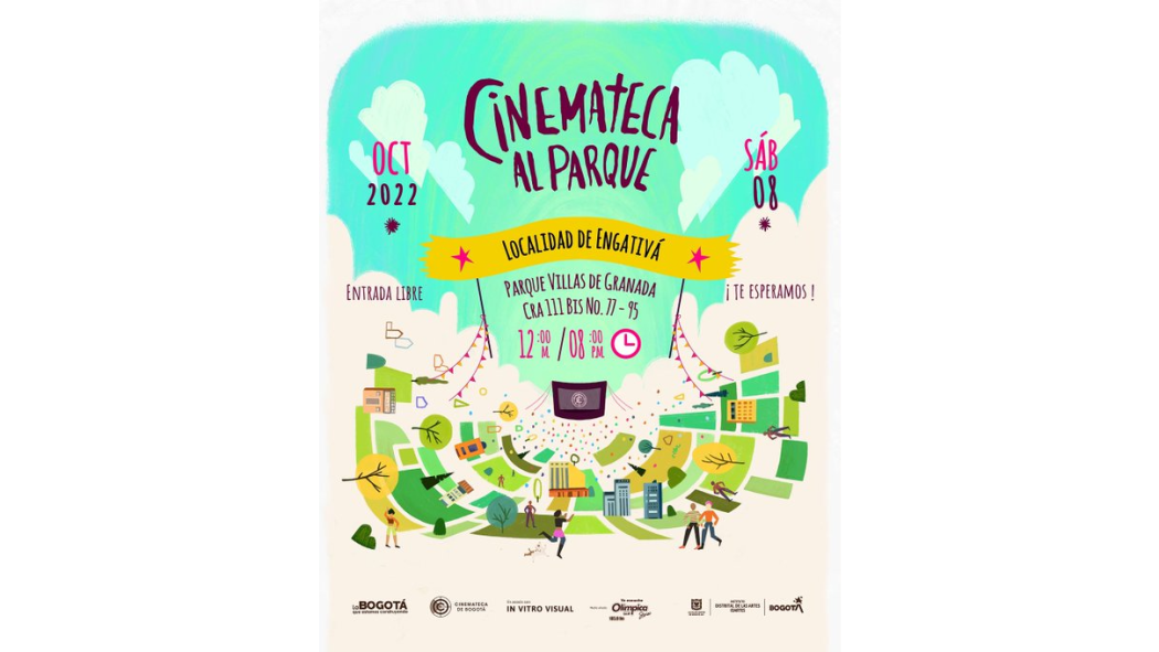 Inicia este sábado 8 de octubre en Engativá con Cinemateca al Parque