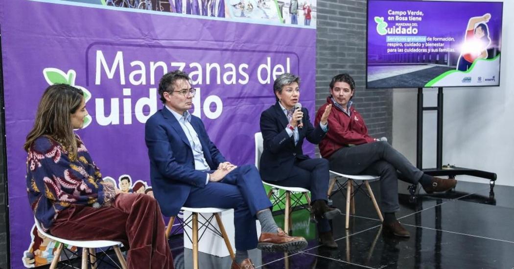 Mujeres felices, con trabajo y estudio: Alcaldesa abre Manzana del Cuidado 12