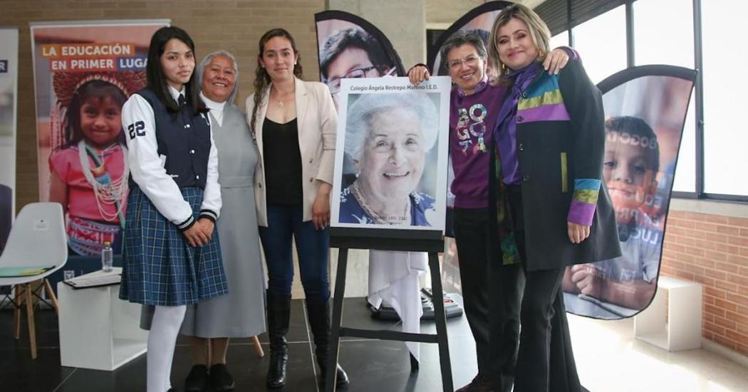 Bogotá tiene un nuevo colegio en Ciudad Bolívar el Ángela Restrepo 