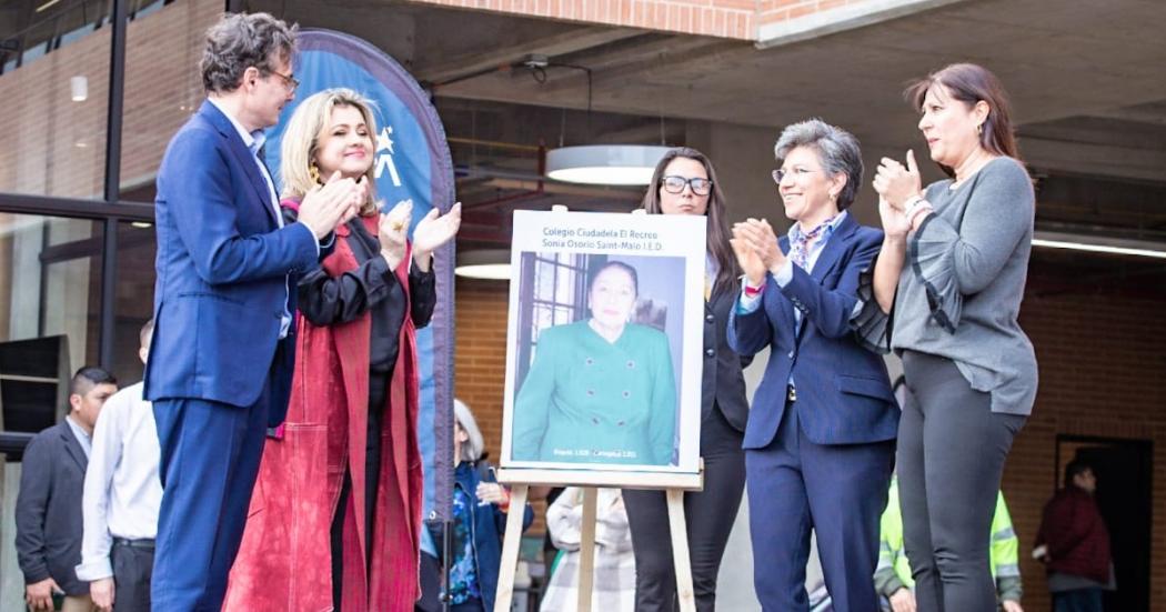 Bosa estrena tres nuevos colegios con nombres de mujeres memorables