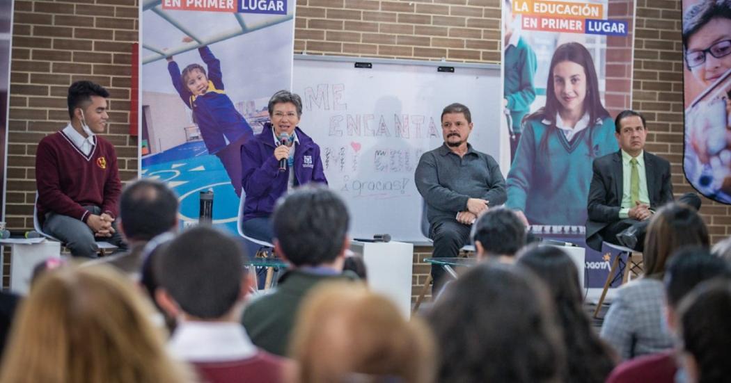 Maratón de entrega de colegios en Bogotá beneficia a 12 mil estudiante