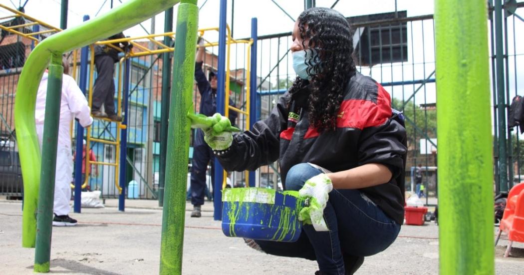 Distrito y ciudadanía recuperaron sector afectado por el microtráfico en Bogotá