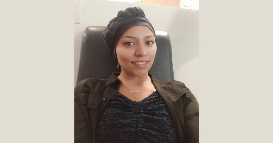 Gineth, trabajadora de Capital Salud EPS que superó cáncer de mama 