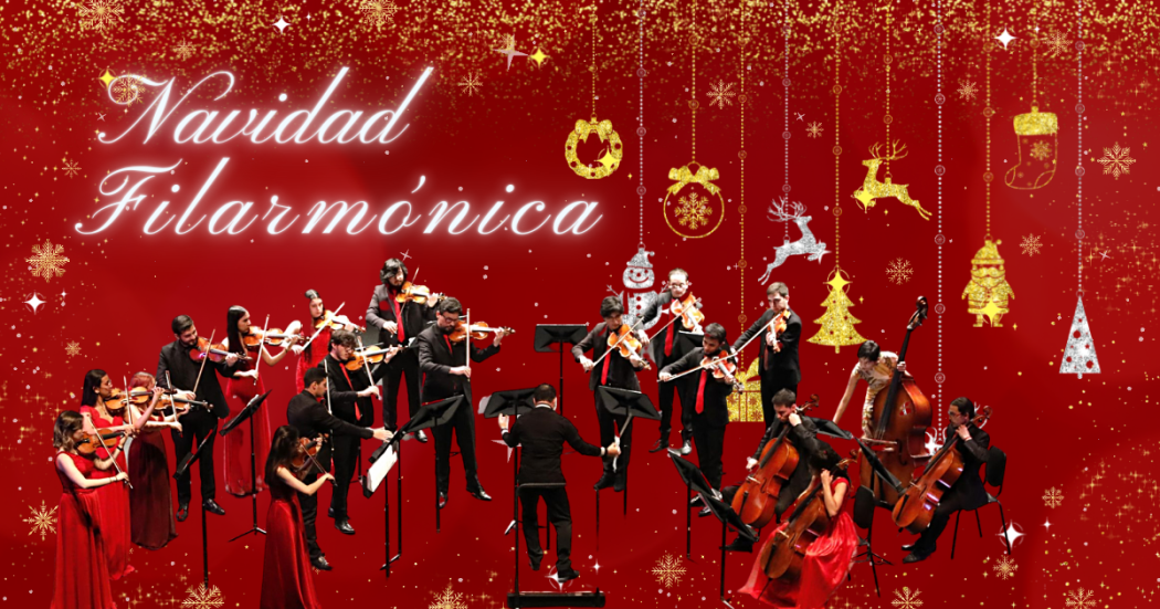 Programación de las presentaciones de la Filarmónica para Navidad