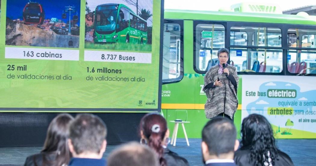 Bogotá reverdece con transporte sostenible, aire más limpio y árboles 
