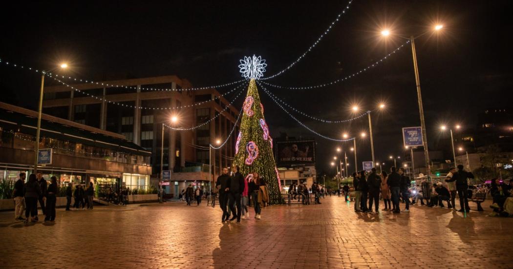 Bogotá cuenta con más de 40 puntos de iluminación navideña para la ciudadanía