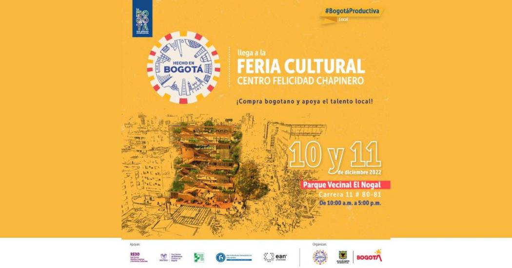 Feria Hecho en Bogotá estará en Chapinero este 10 y 11 de diciembre 