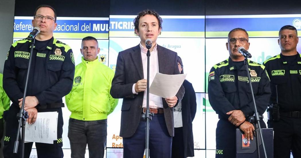 Bogotá cierra 2022 con un contundente golpe al multicrimen