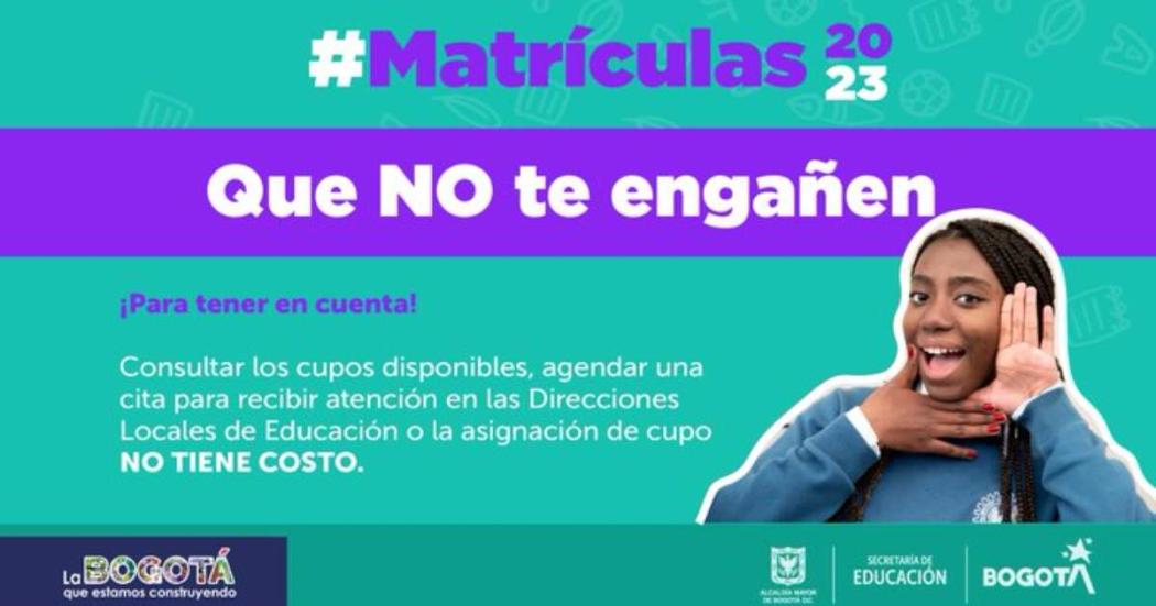 Proceso de solicitud de cupo escolar para colegios oficiales de Bogotá
