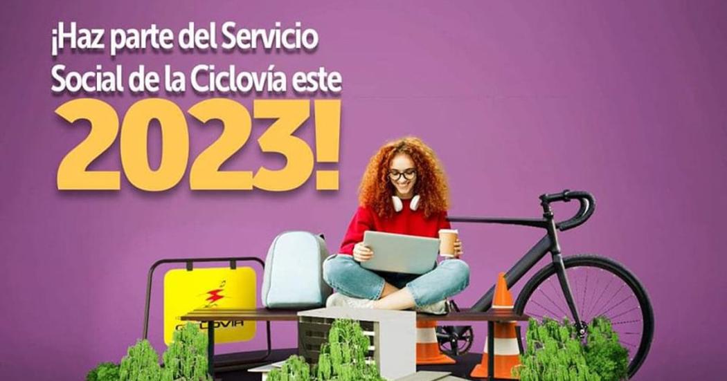 Requisitos para hacer el servicio social en la ciclovía de Bogotá 2023