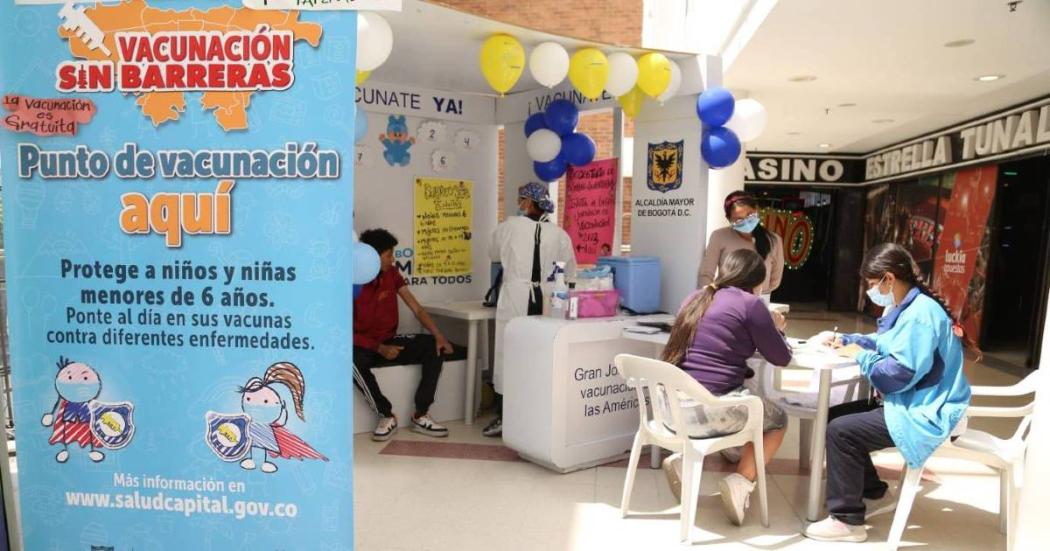 Puntos donde hay vacuna triple viral en Bogotá desde 18 meses de edad