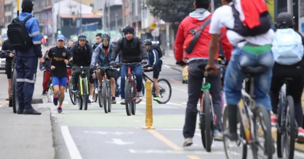 Mapa con las vías para el Día sin carro y sin moto 2023 en Bogotá