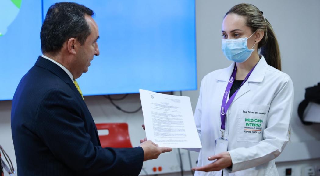 Santa Clara es certificado como primer hospital universitario Bogotá