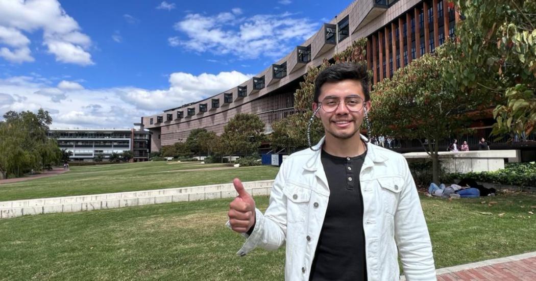 Miguel Ángel, un beneficiario de Parceros por Bogotá y Jóvenes a la U