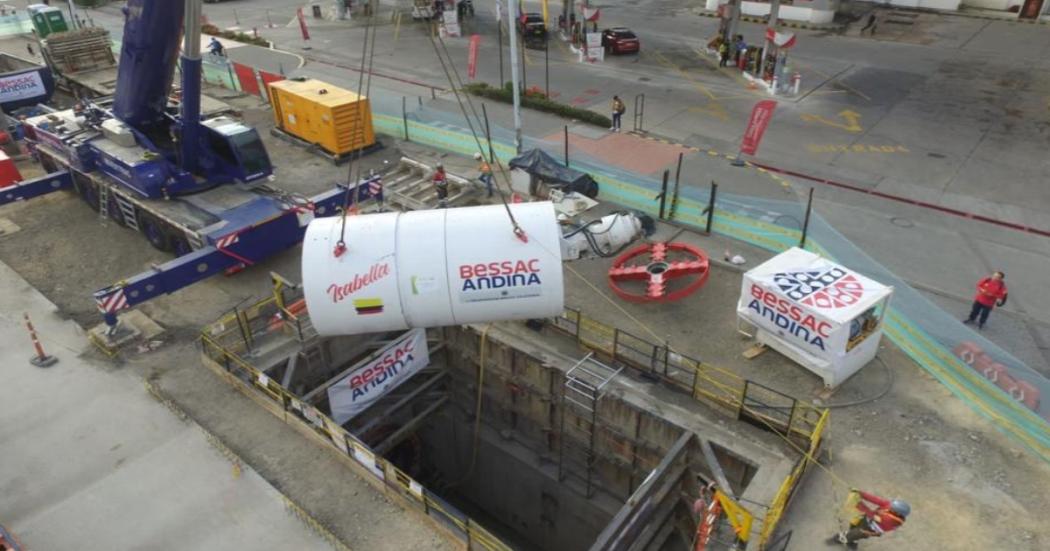 La tuneladora más grande de Bogotá está en la obra de la avenida 68 