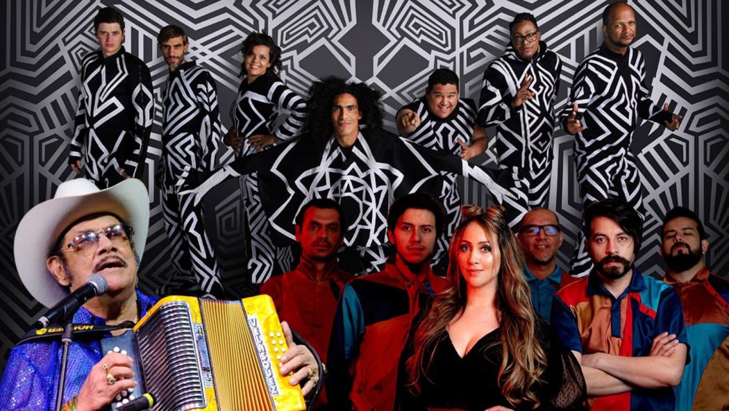 Artistas nacionales que estarán en el Festival Colombia al Parque 