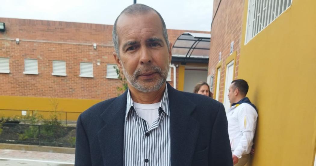 Mauricio Lozano, beneficiario de Integración Social en Puente Aranda