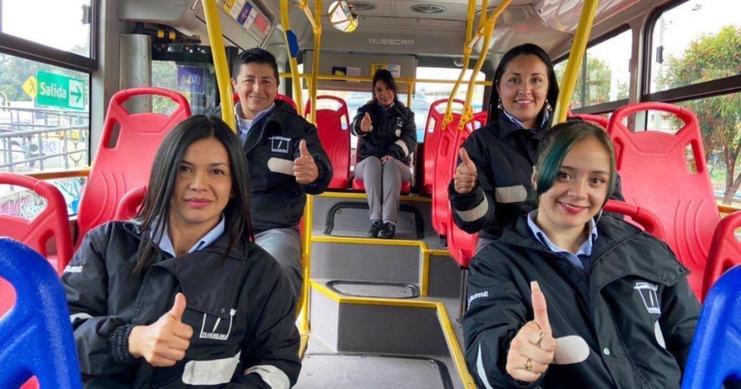 Distrito destaca participación de mujeres en el transporte en Bogotá