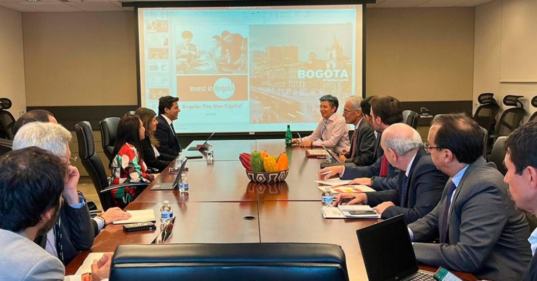 Alcaldesa busca inversión estadounidense para proyectos de Bogotá
