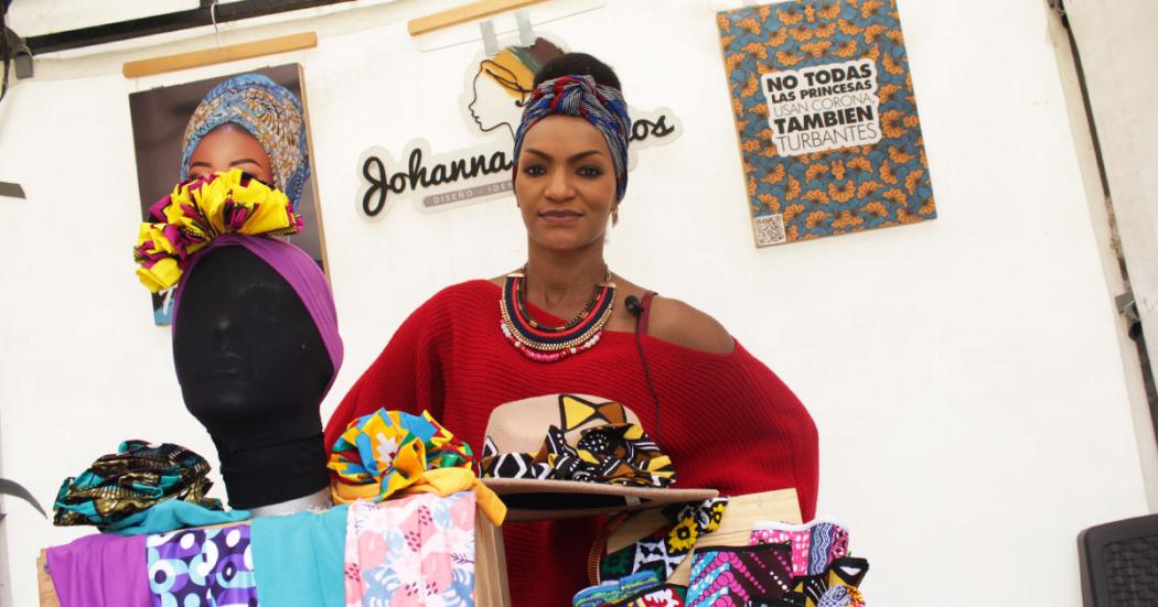 Con su negocio y apoyo de Impulso Local Johanna rescata raíces afro