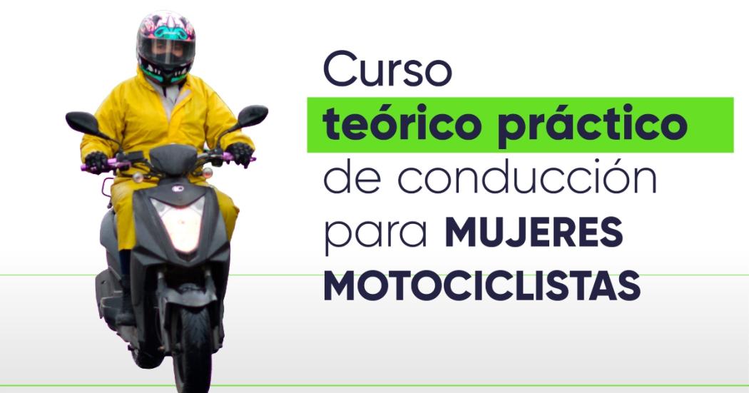 Secretaría Movilidad abrió curso gratuito para mujeres motociclistas |  Bogota.gov.co