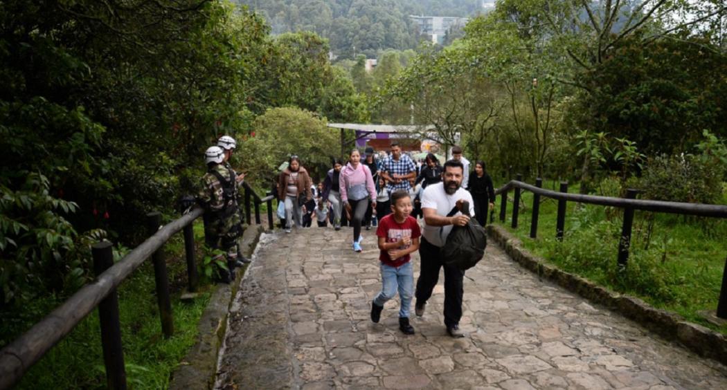 Horarios del sendero de Monserrate para el puente de final de abril |  Bogota.gov.co