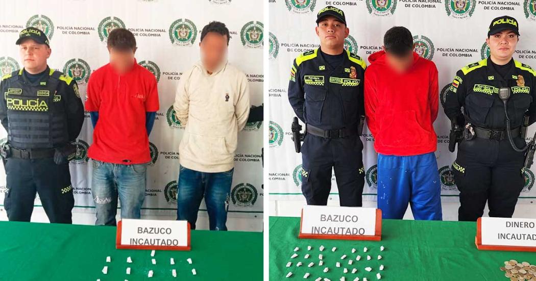 3 hombres fueron capturados en un día por microtráfico en Ciudad Bolívar