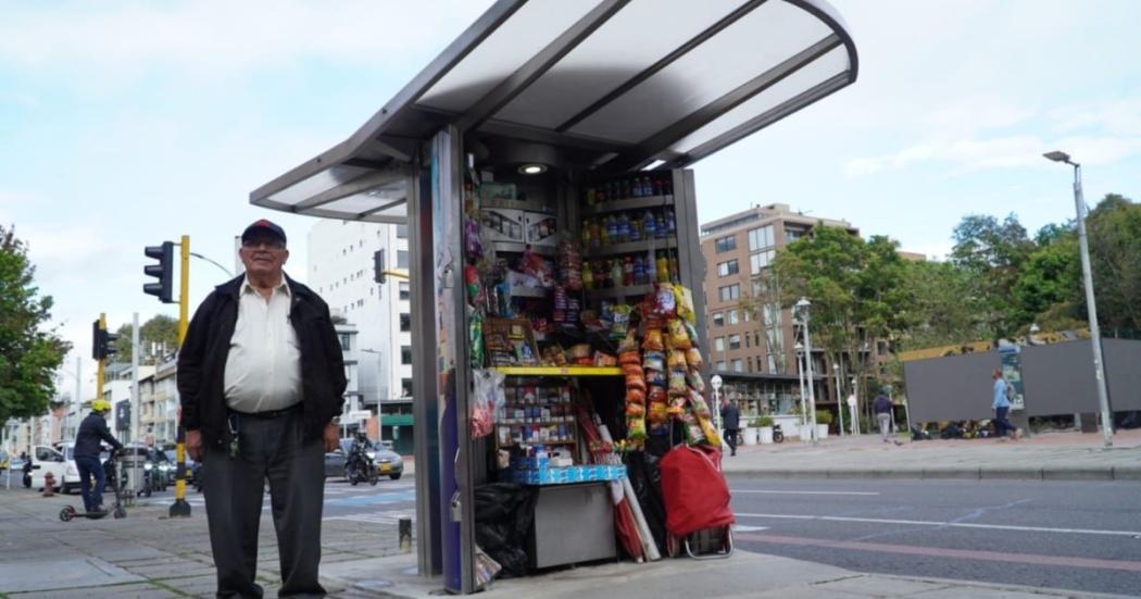 Instalación de mobiliario para ventas reguladas en el espacio público