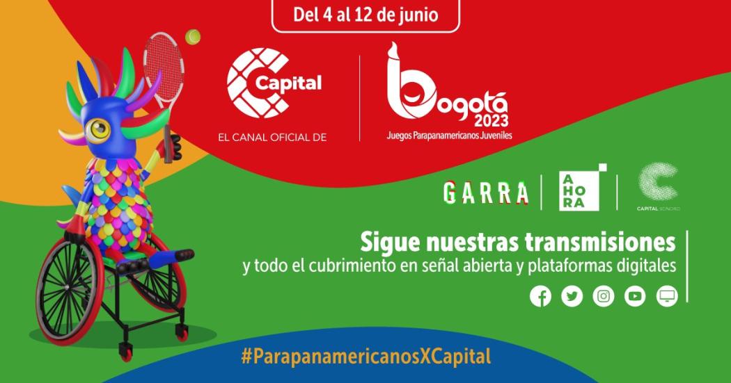 Capital es la casa de los Juegos Parapanamericanos Juveniles 2023