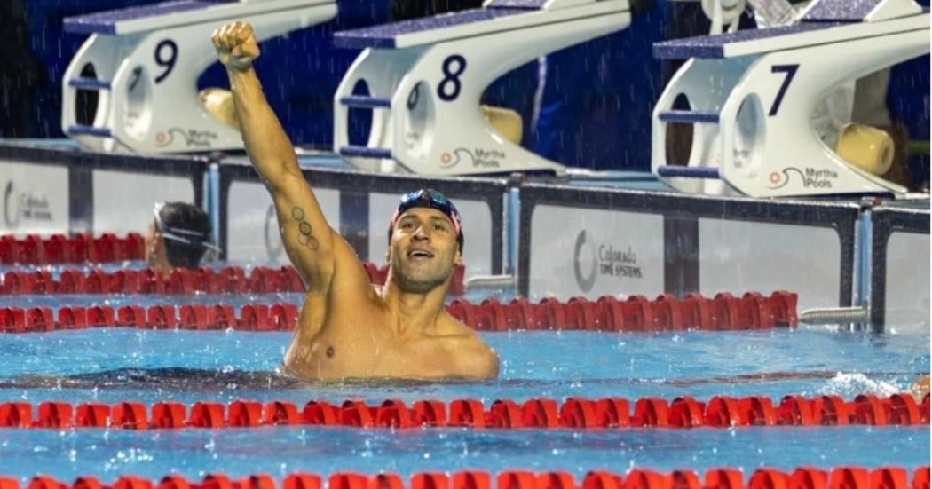 nadador Omar Pinzón