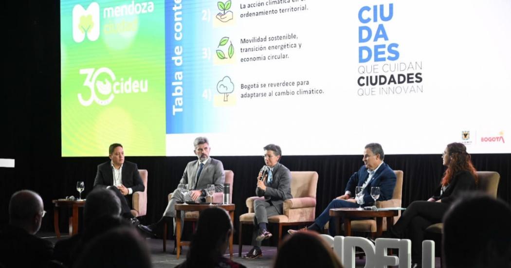 Bogotá fue protagonista en el 25o Congreso de CIDEU