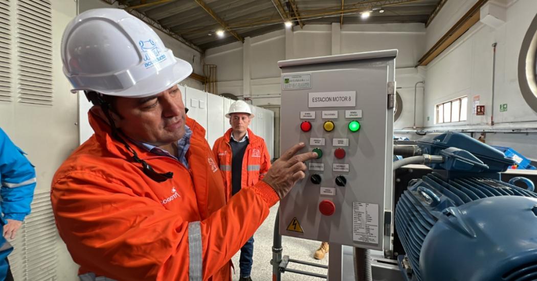 Acueducto moderniza Estación de bombeo de aguas residuales San Benito