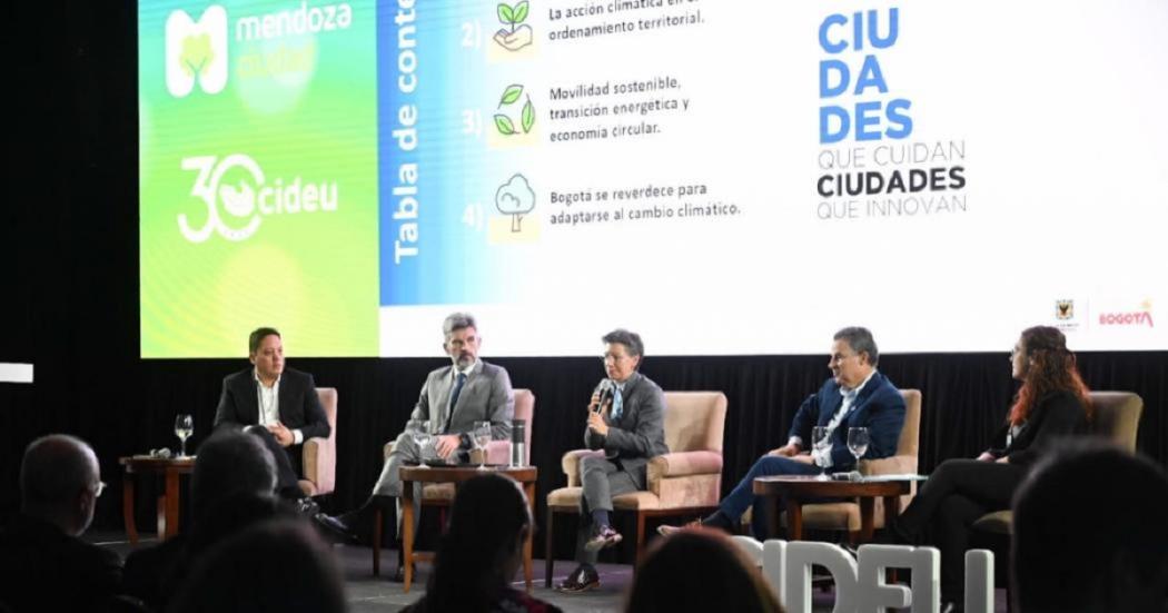 Bogotá was the protagonist at the 25th CIDEU Congress in Argentina