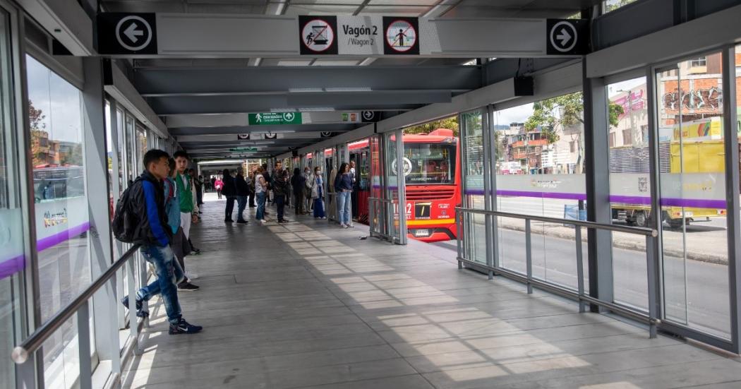 Movilidad Estación de TransMilenio de la Carrera 90 estrena vagón