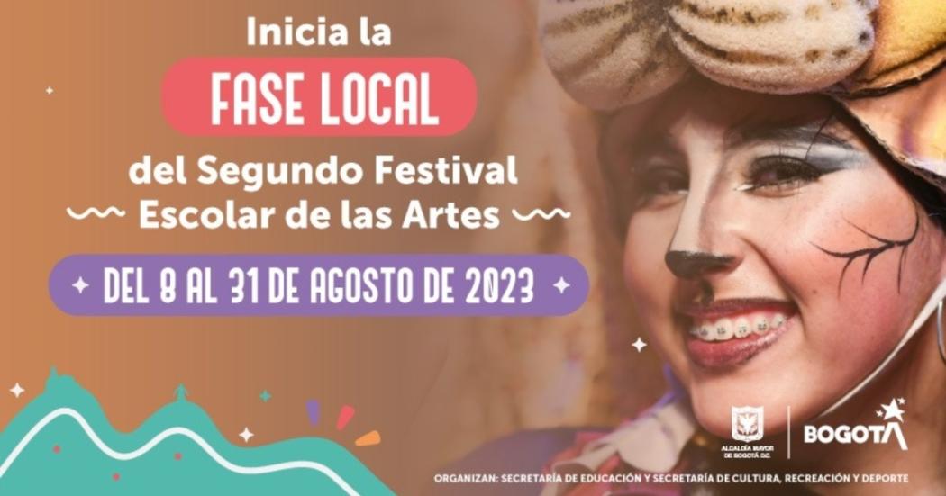 Festival Escolar de las Artes llega a las localidades de Bogotá 