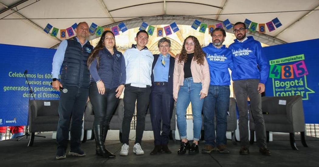 Distrito celebra los 485 años de Bogotá con una Megaferia de Empleo Incluyente