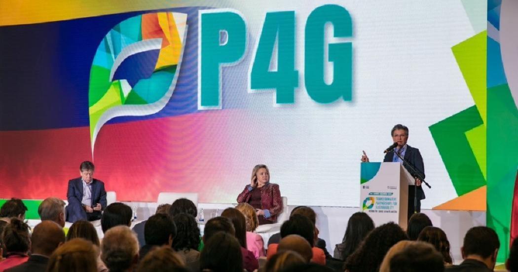 Alcaldesa Claudia López en Cumbre P4G