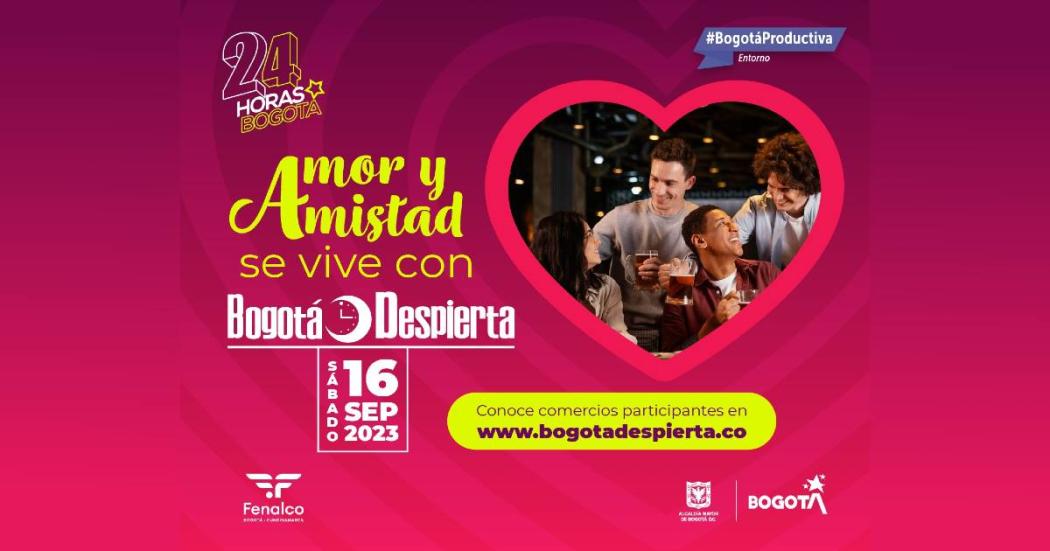 Bogotá Despierta 15 de septiembre 2023 se vive con Amor y Amistad 