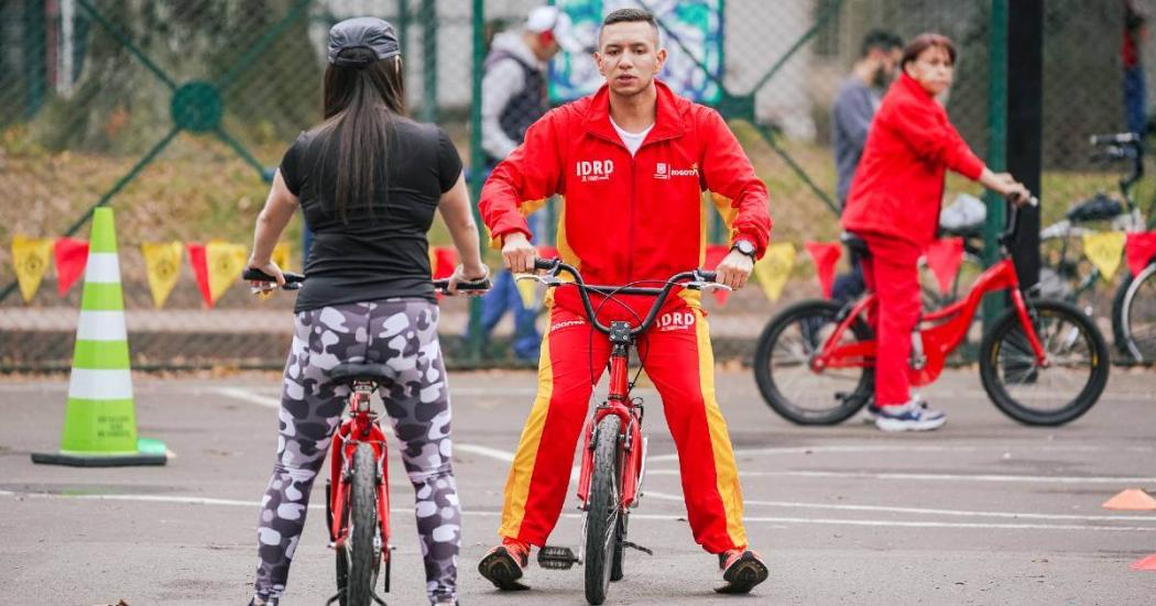 Al trabajo en Bici una iniciativa del IDRD en Bogotá para rodar seguros