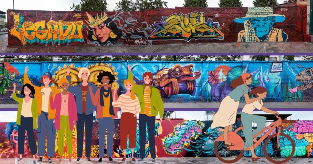 Prográmate con los recorridos por el arte urbano en Bogotá ¡Gratis!