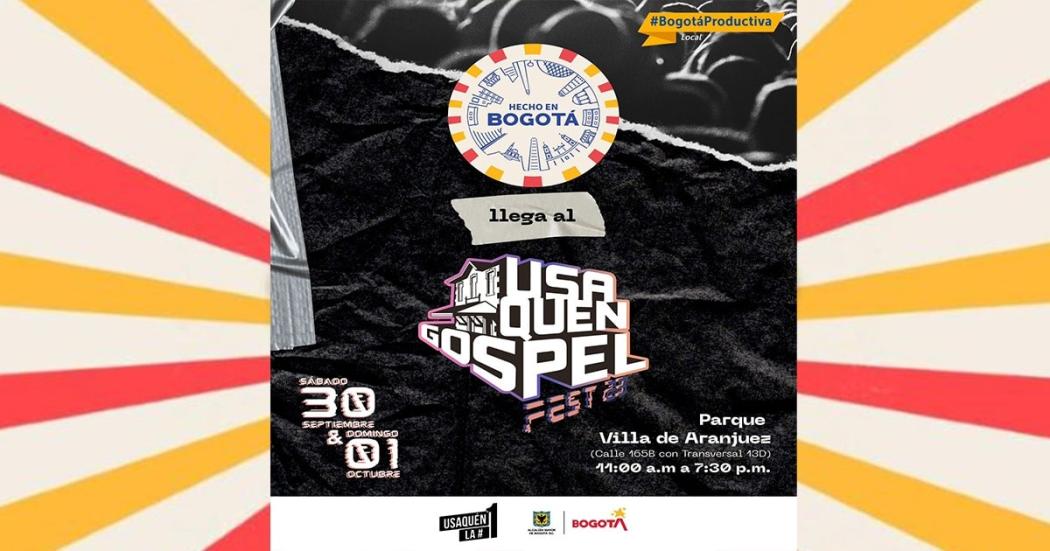 Hecho en Bogotá llega al Usaquén Gospel Fest con el talento de 100 productores 