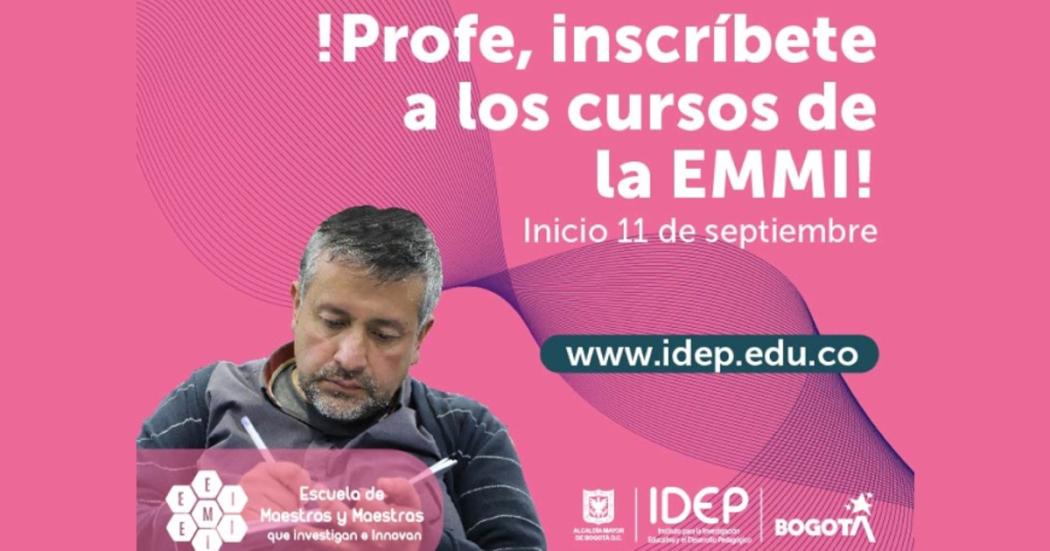 IDEP abre convocatoria de formación gratuita para docentes de Bogotá