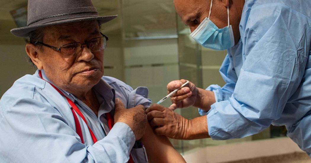 Jornada de vacunación Secretaría de Salud para pensionados Foncep