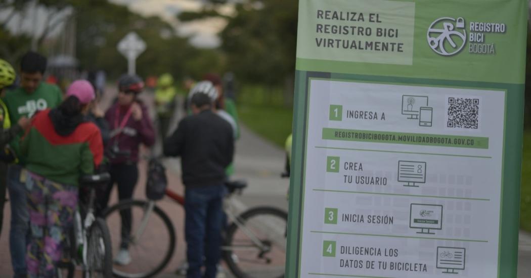 Ubicaciones y más para hacer el Registro Bici esta semana en Bogotá
